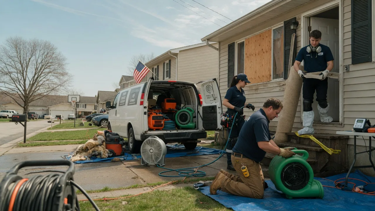 Water Damage Restoration in Plainfield, IN near me
